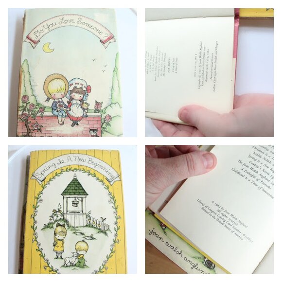 Set of 2 Vintage Joan Walsh Anglund  Poetry Books - Picture 2 of 2